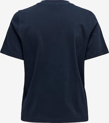 JDY T-Shirt 'MOLLY' in Blau
