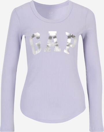 T-shirt Gap Petite en violet : devant