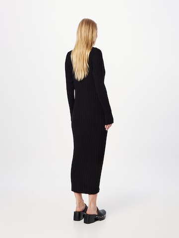 Monki Shirt Dress in Black