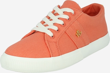 Lauren Ralph Lauren Platform trainers 'Janson II' in Orange: front