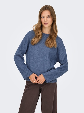 ONLY Strickpullover 'ONLHOUSTON' in Blau: Vorderseite