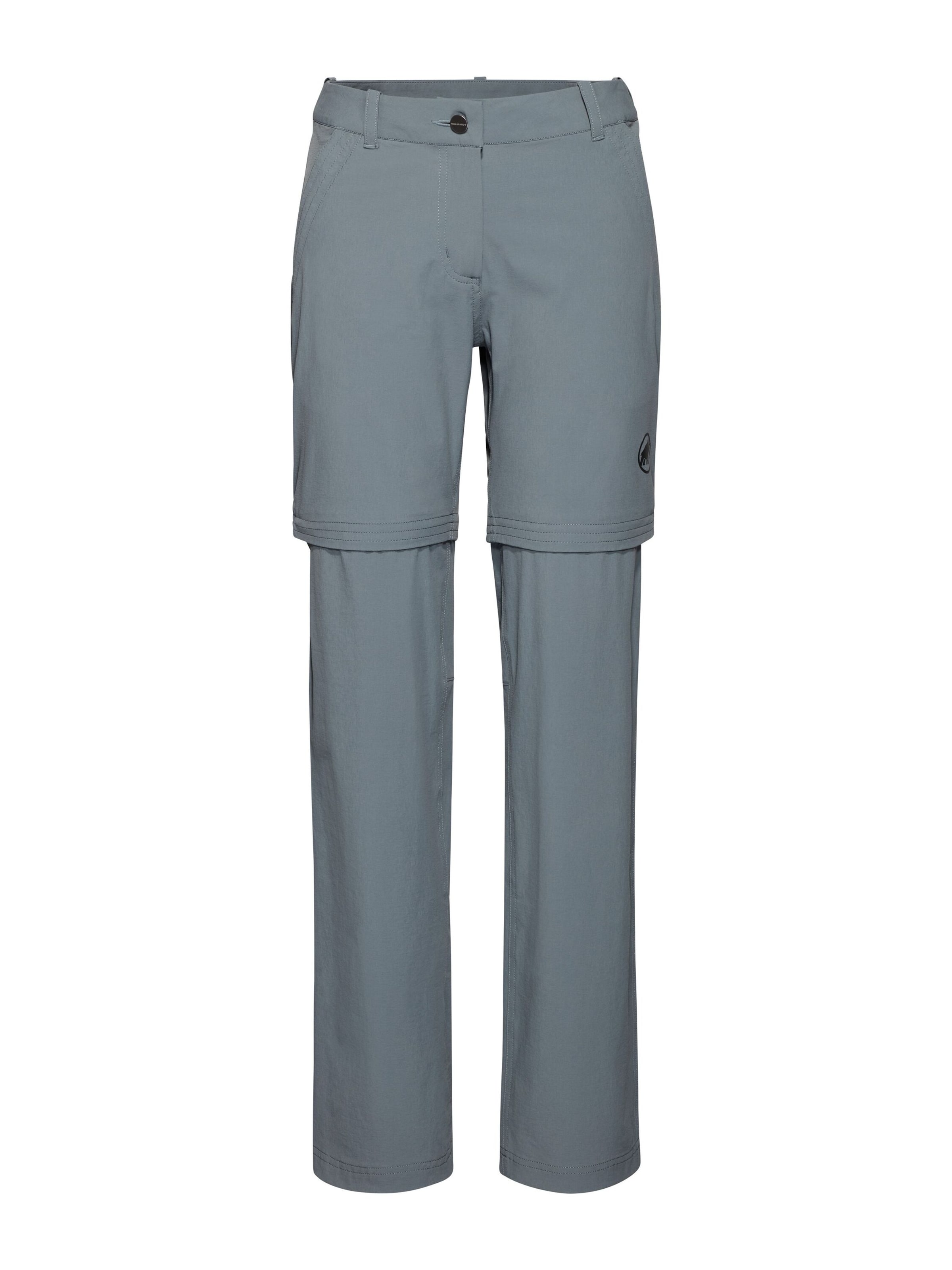 MAMMUT Regular Outdoorhose in Grau: Vorderseite