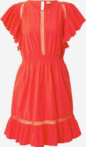 Robe 'Destina' BOSS Orange en rouge : devant