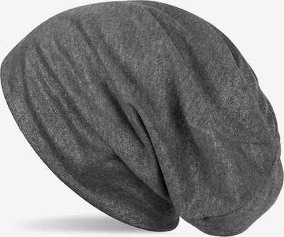 styleBREAKER Mütze 'Beanie mit All Over Glitzer' in 54-64 in dunkelgrau, Produktansicht