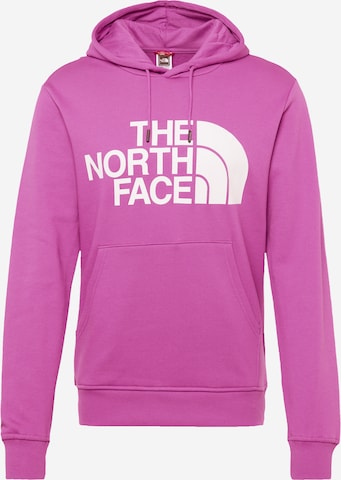 THE NORTH FACE Μπλούζα φούτερ σε λιλά: μπροστά