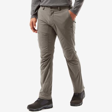 CRAGHOPPERS Normální Sportovní kalhoty – šedá: přední strana