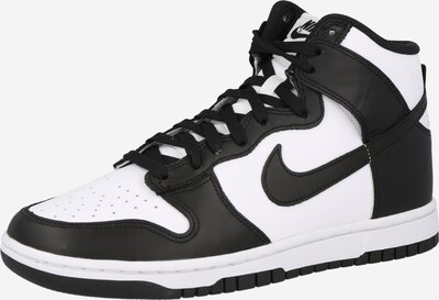 Nike Sportswear Kõrged ketsid 'DUNK HI RETRO' must / valge, Tootevaade