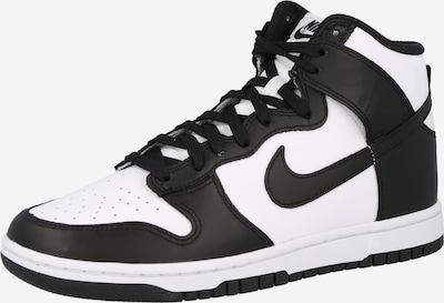 Nike Sportswear Sneakers high 'DUNK HI RETRO' i svart / hvit, Produktvisning