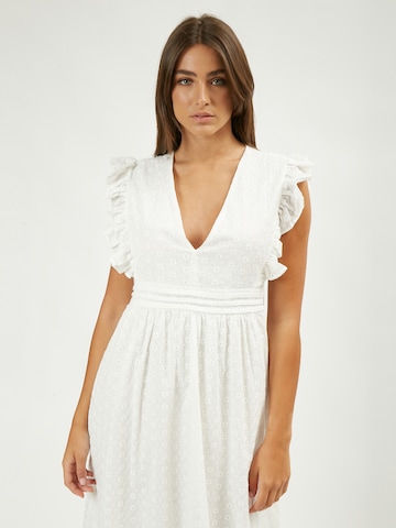 Influencer Kleid 'Sangalo' in Weiß