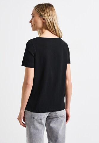 STREET ONE Shirt in Black