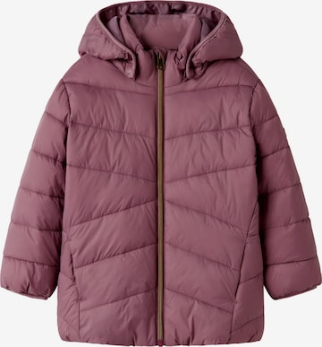 NAME IT Winterjacke 'Marble' in Pink: Vorderseite