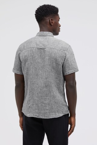 CAMP DAVID Slim fit Button Up Shirt in Grey