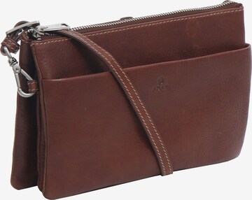 ADAX Clutch 'Silja' in Brown