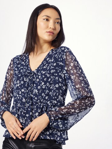 ABOUT YOU Blouse 'Nia' in Blauw