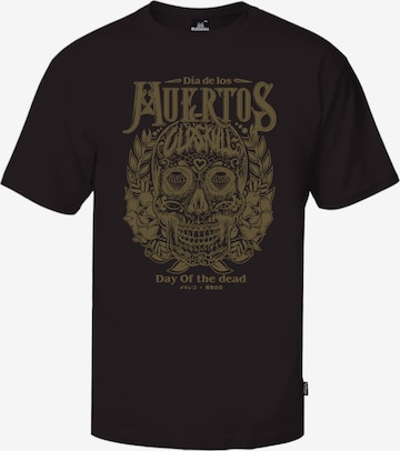 Oldskull Shirt in Black: front