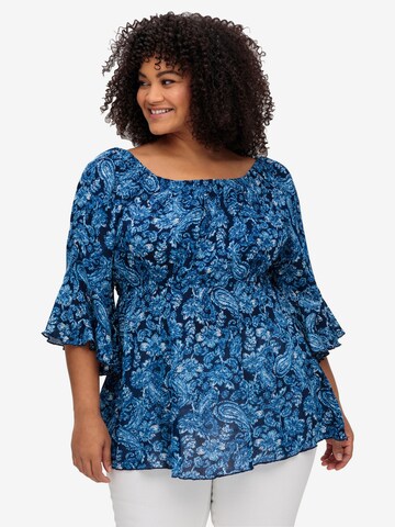 sheego by Joe Browns Tunic in Blue: front