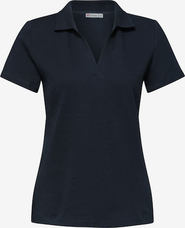 STREET ONE Shirt in Blau: Vorderseite
