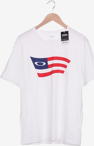OAKLEY T-Shirt L in Weiß: predná strana