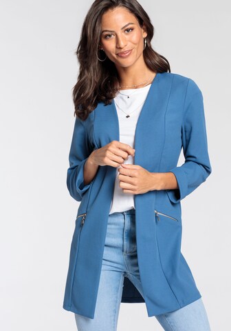 LAURA SCOTT Blazer in Blue: front