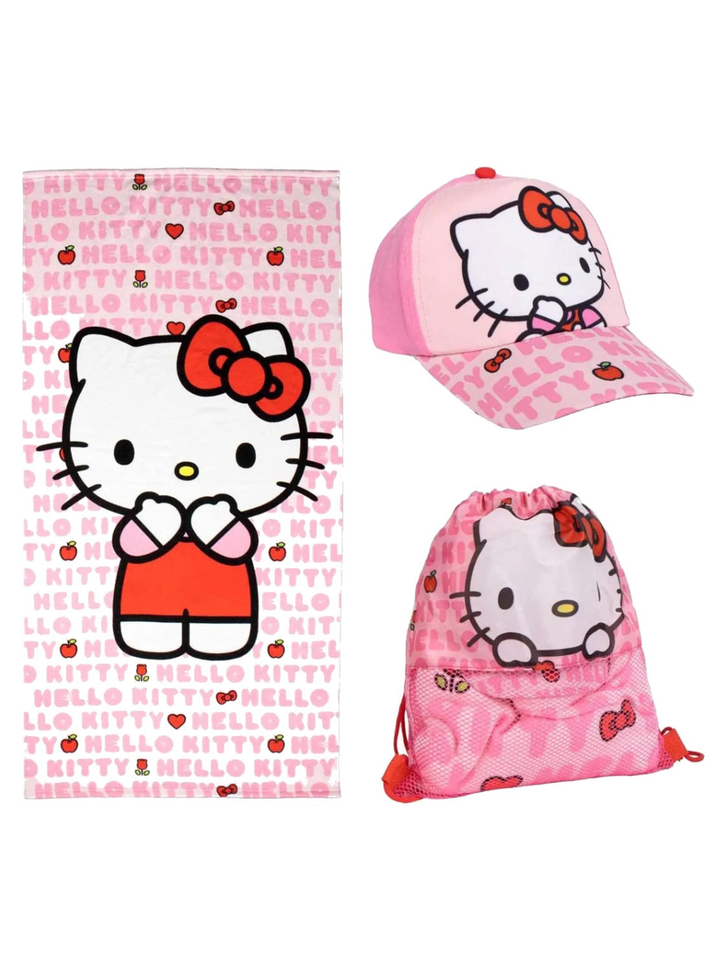 HELLO KITTY Set in Roze: voorkant