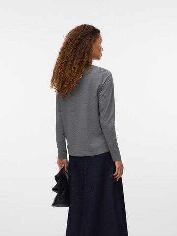 VERO MODA - Camisa 'VMPAULINA' em cinzento