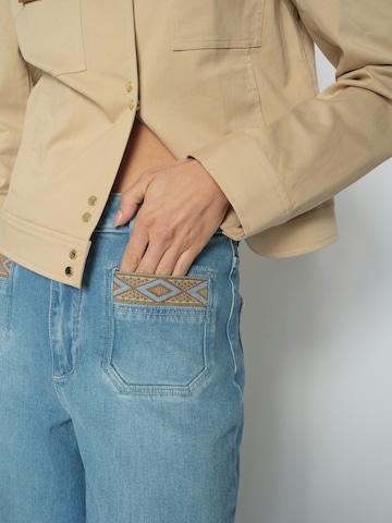 Wide Leg Jean 'MMColette Sernora' MOS MOSH en bleu