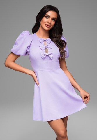 Robe Ombre en violet