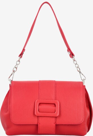 faina Crossbody Bag in Red: front