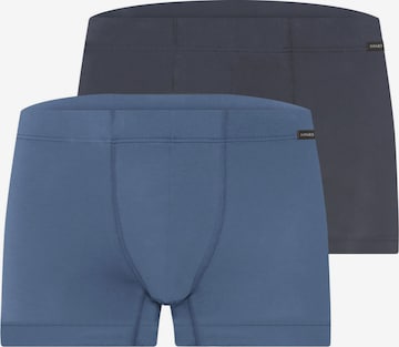 Hanro Retro Pants ' Cotton Essentials ' in Blau: Vorderseite