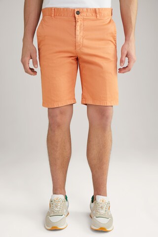 JOOP! Slimfit Broek 'Bay' in Oranje: voorkant