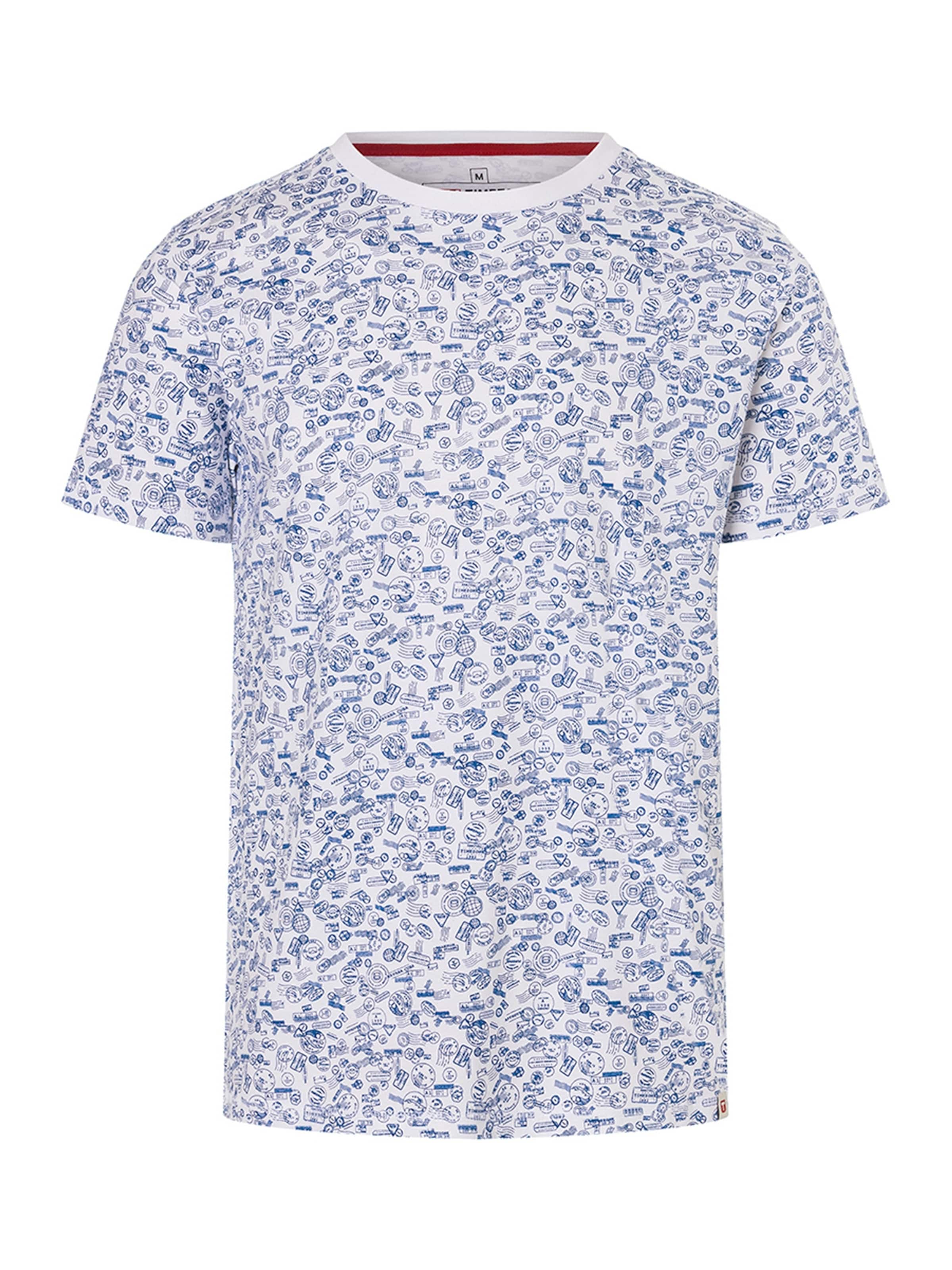 TIMEZONE T-Shirt 'Print' in Weiß: Vorderseite