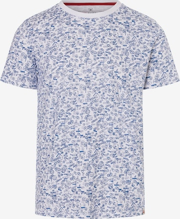 TIMEZONE T-Shirt 'Print' in Weiß: Vorderseite