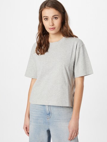 Gina Tricot T-shirt i grå: framsida