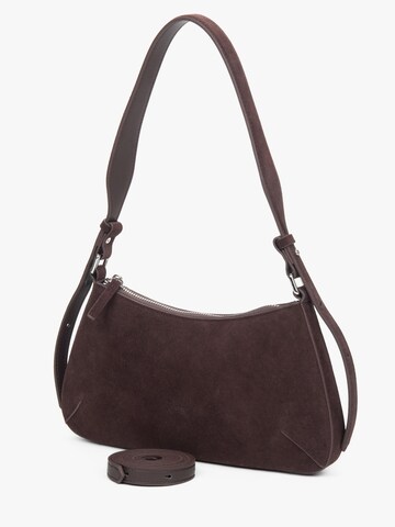 Borsa a spalla '87707' di Estro in marrone