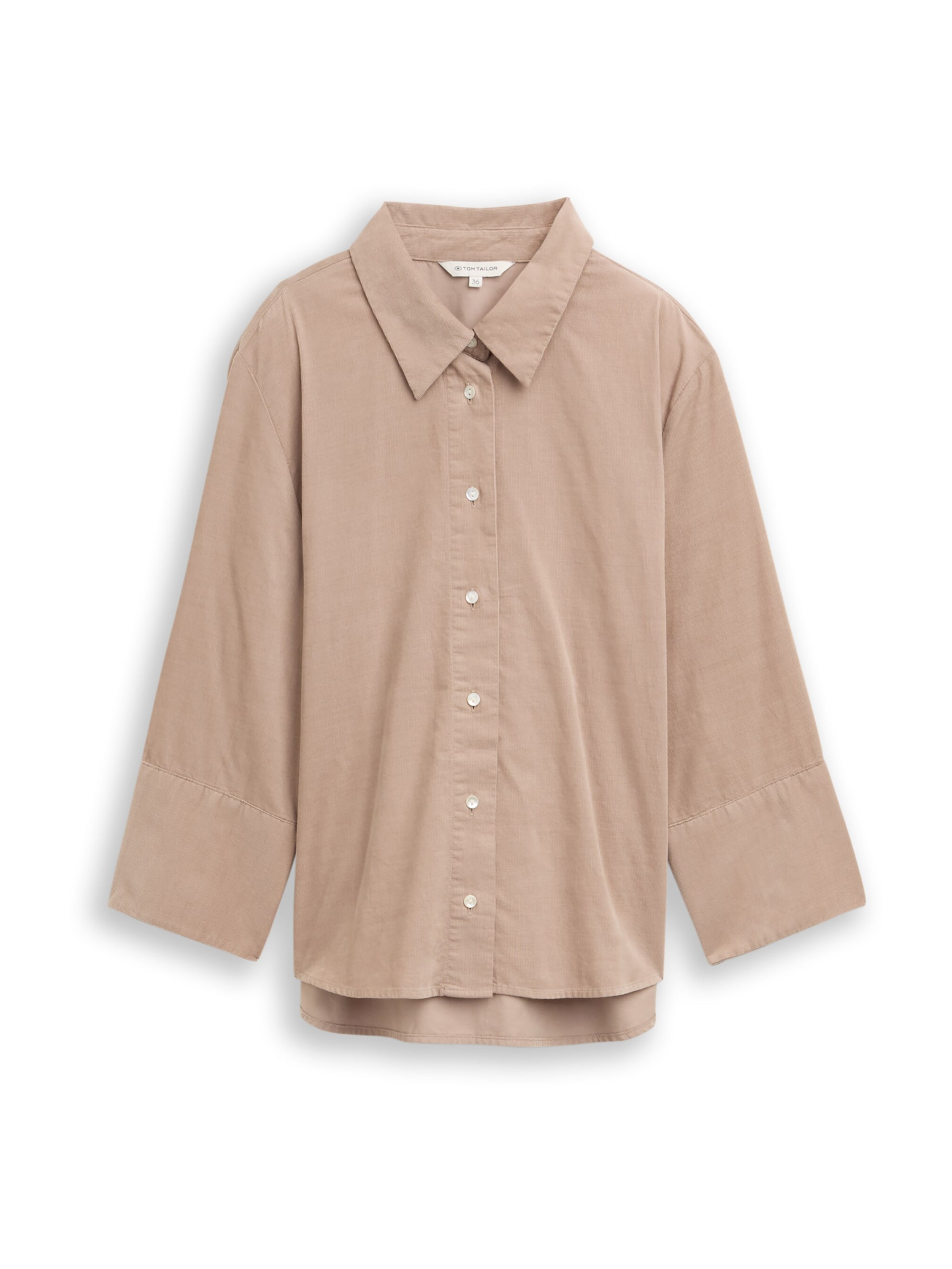 TOM TAILOR Blouse in Brown: front