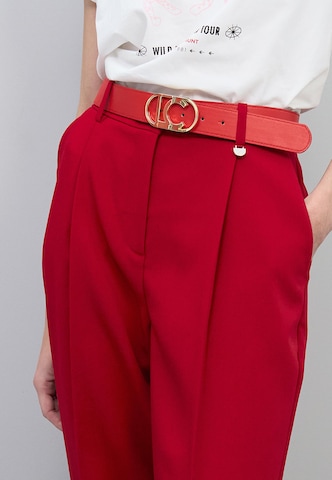 Loosefit Pantalon à pince Lola Casademunt en rouge