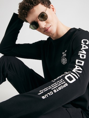 CAMP DAVID Shirt in Schwarz