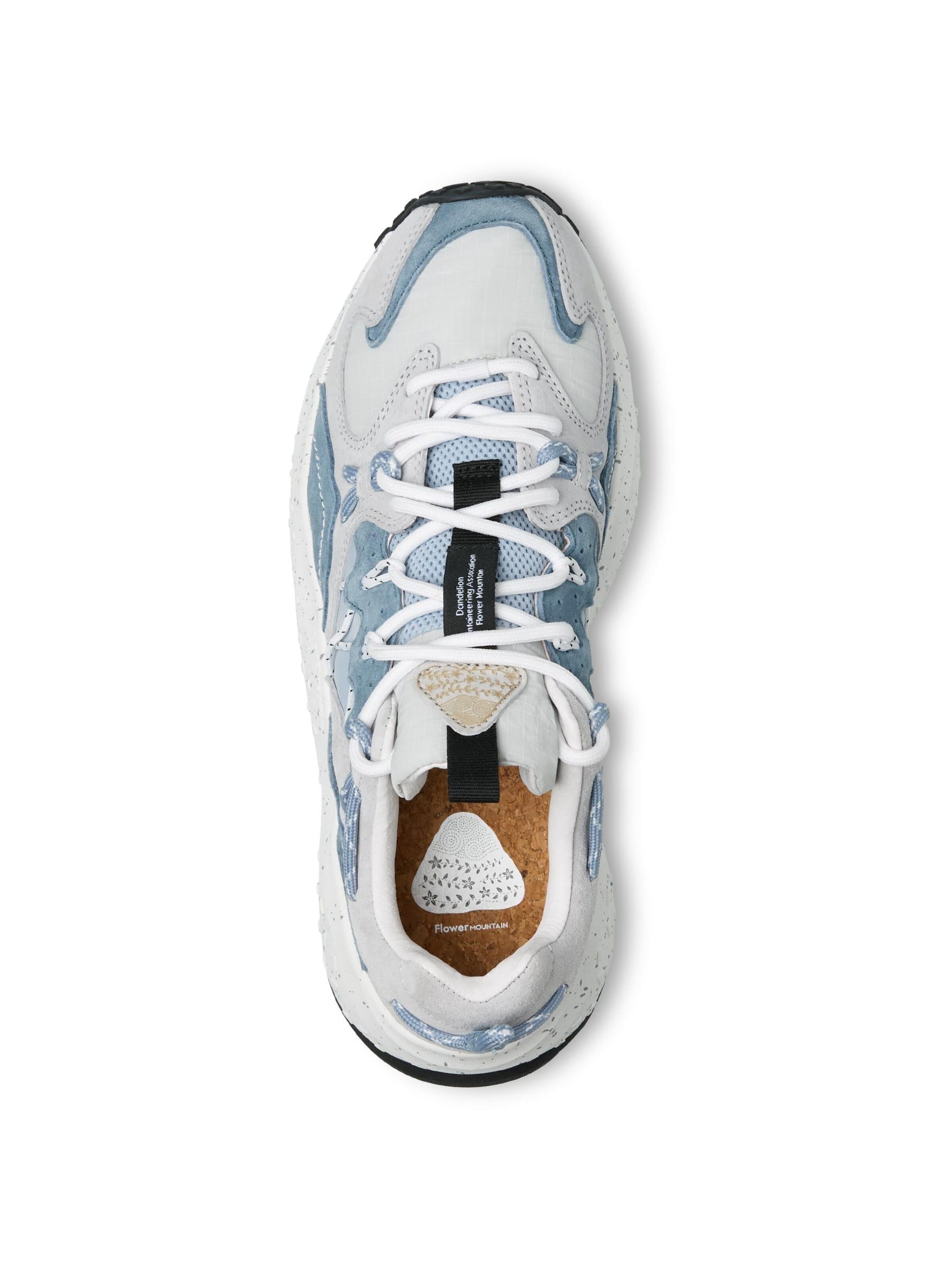 Flower Mountain Sneakers laag 'Yamabushi' in Grijs