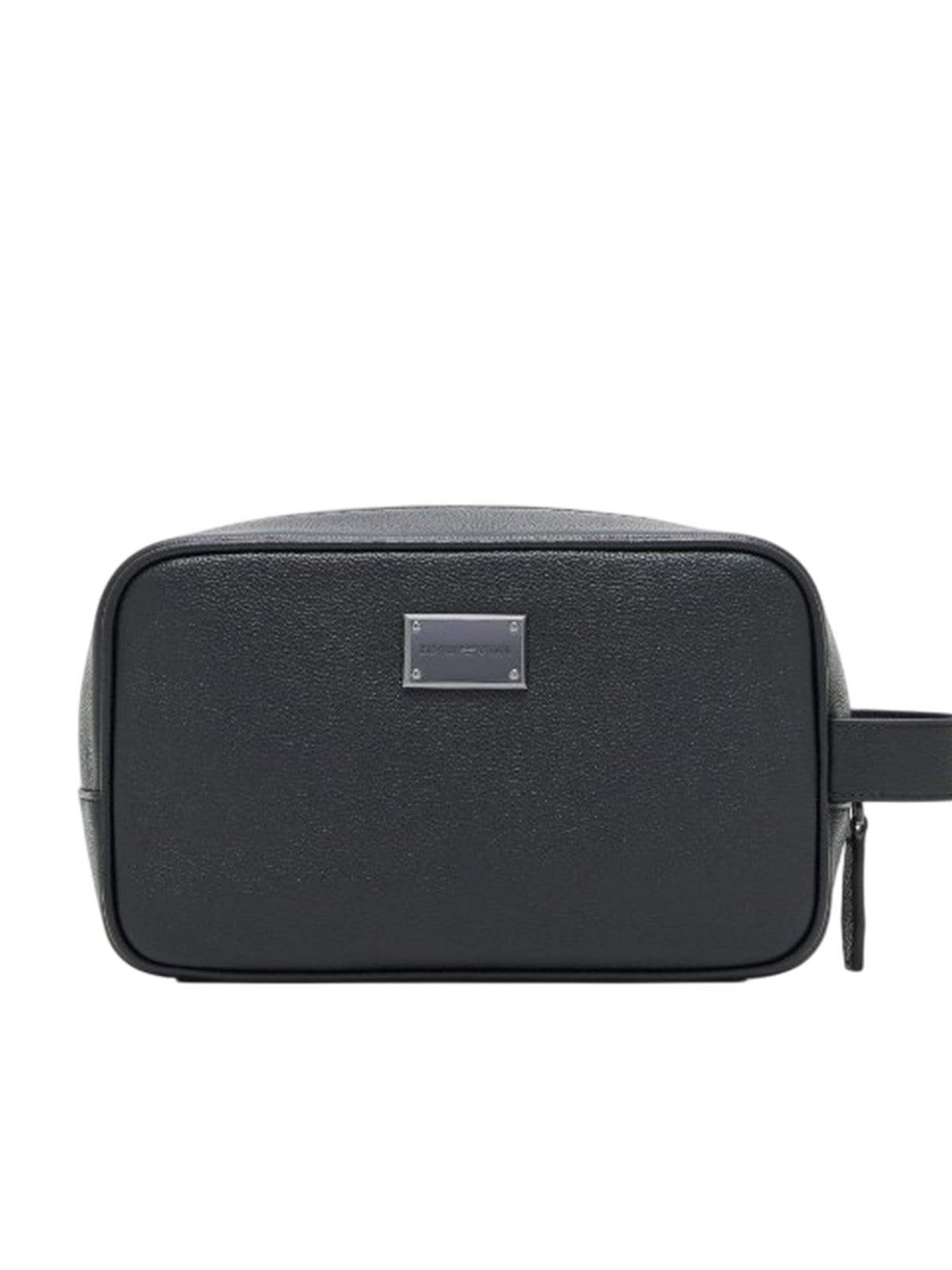 Emporio Armani Case in Black: front