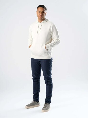 TEESHOPPEN Sweater ' Sweatshirt Hoodie ' in White