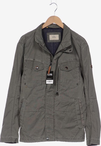 CAMEL ACTIVE Jacket & Coat in M-L in Grey: front