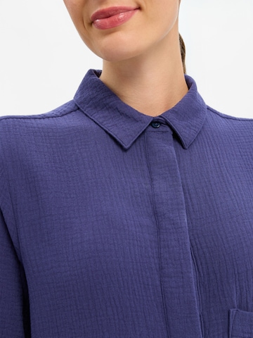 Marie Lund Shirt dress in Blue