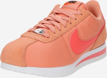 Baskets basses 'CORTEZ' Nike Sportswear en orange : devant