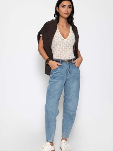 SASSYCLASSY Shirt Bodysuit in White