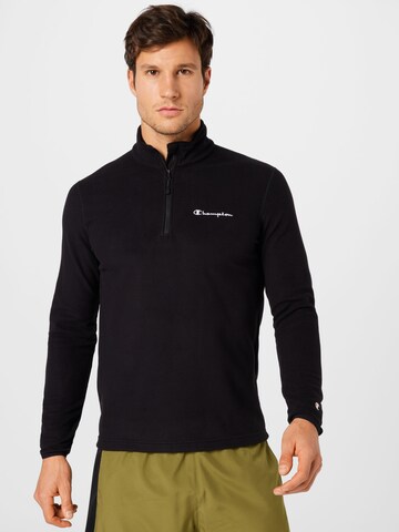 Champion Authentic Athletic Apparel Športový sveter - Čierna: predná strana