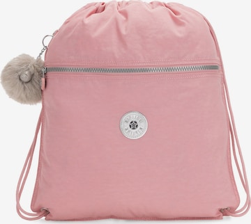 Ghiozdan sac 'SUPERTABOO BTS' de la KIPLING pe roz: față