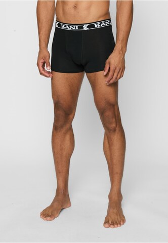 Boxer di Karl Kani in nero: frontale