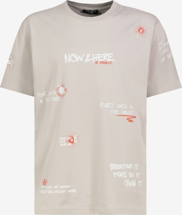 Sublevel T-Shirt in Beige: Vorderseite