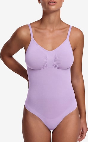 cfab (formerly creamy fabrics) Shapingbody 'Sculpting Shapewear mit String' in Lila: Vorderseite
