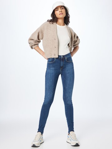 Global Funk Skinny Jeans 'One F' in Blau